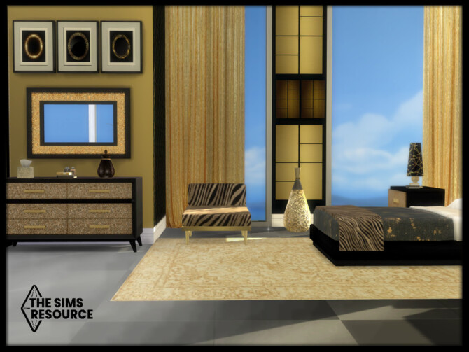 The Midas Touch Bedroom by seimar8 at TSR