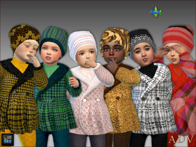 Winter clothes for toddler girls at Arte Della Vita lana cc finds