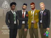 Hogwarts Uniform Outfit by SimmieV at TSR - Lana CC Finds
