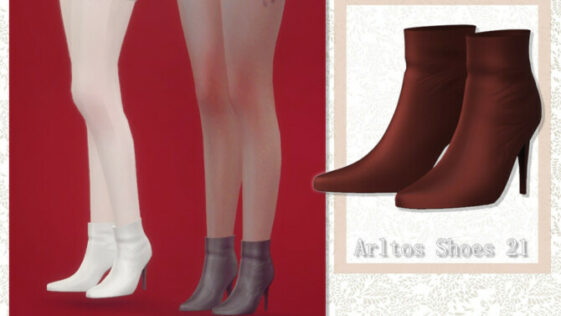 Leopard boots 54 by Arltos at TSR - Lana CC Finds