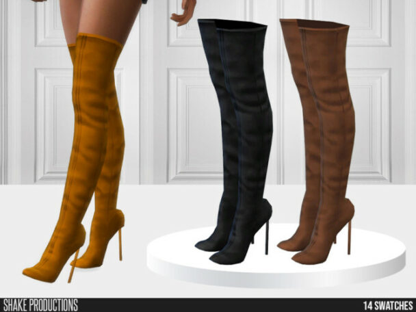 803 – High Heel Boots by ShakeProductions at TSR - Lana CC Finds