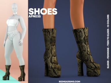 AF SHOES N035 at REDHEADSIMS - Lana CC Finds
