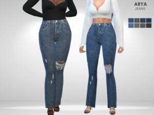 Arya Jeans by Puresim at TSR - Lana CC Finds