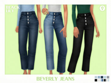 Beverly Jeans by Black Lily at TSR - Lana CC Finds