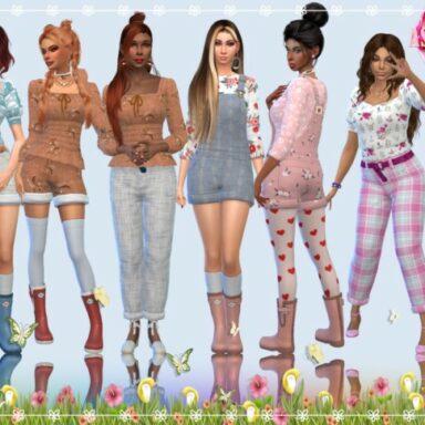 CAS Backgrounds Spring 2022 at Annett’s Sims 4 Welt - Lana CC Finds