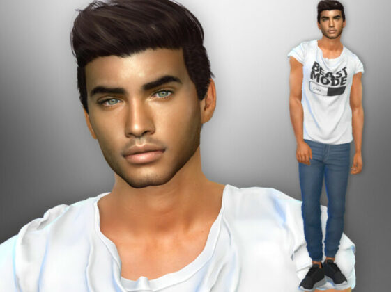 Dustin Mares by divaka45 at TSR - Lana CC Finds
