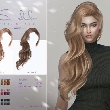 Jul Hairstyle by EnriqueS4 at TSR - Lana CC Finds