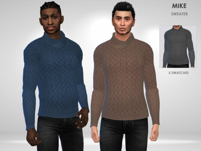 Mike Sweater by Puresim at TSR - Lana CC Finds