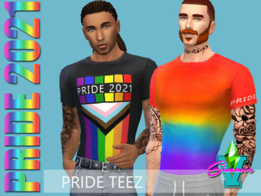 Pride21 Teez by SimmieV at TSR - Lana CC Finds