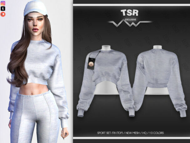 SPORT SET-178 (TOP) by busra-tr at TSR - Lana CC Finds