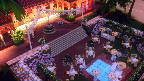 Houses and Lots, Community Lots: WEDDING RESORT – RUSTIC SIMS.
