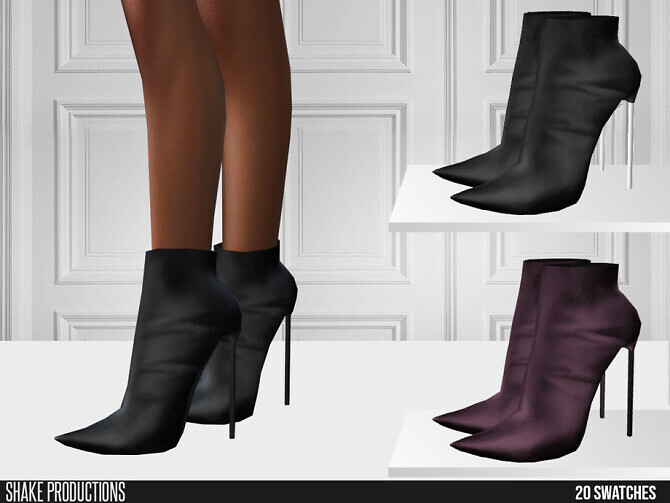 600 High Heel Boots by ShakeProductions at TSR - Lana CC Finds