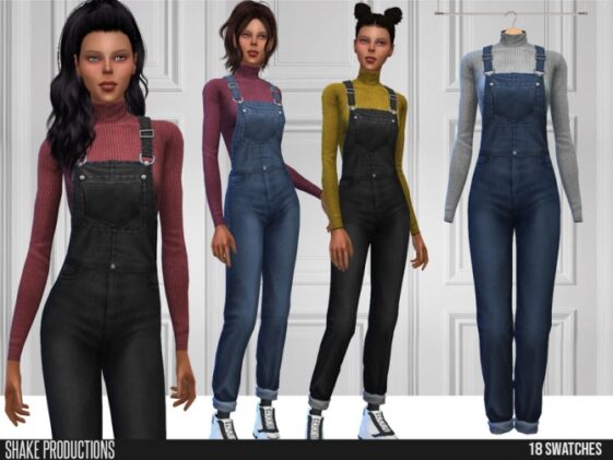 585 Jumpsuit by ShakeProductions at TSR - Lana CC Finds