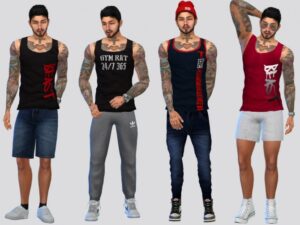 Builder Tank Top by McLayneSims at TSR - Lana CC Finds