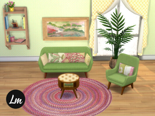 Four Seasons living room by Lucy Muni at TSR - Lana CC Finds