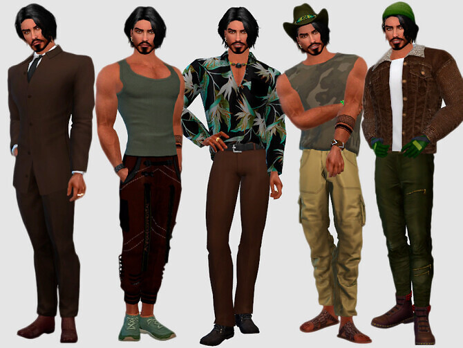 TSR – Sim Models, Males: Hector Suarez by DarkWave14.