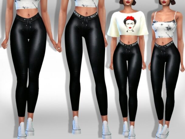 Leather Leggings by Saliwa at TSR - Lana CC Finds