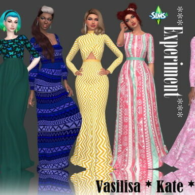 ANTONIA half-updo hair at SimsTrouble - Lana CC Finds