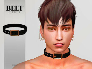 Belt Choker by Suzue at TSRBelt Choker by Suzue at TSR - Lana CC Finds