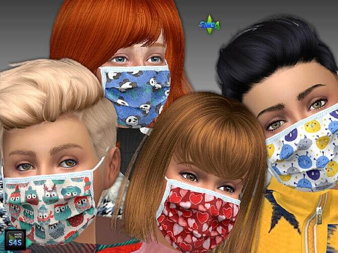 Stoop fortryde Gå en tur Face masks for kids by Mabra at Arte Della Vita - Lana CC Finds