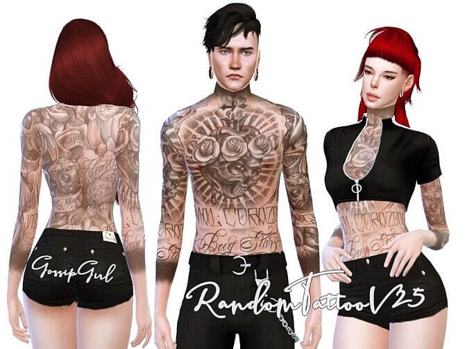 Sims 4 Tattoo Guide How To Rock Tattoos For Your Sims  Sim Guided