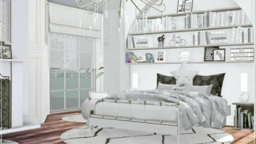 Celia Bedroom - SunKissedLilacs Sims 4 CC