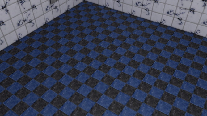 Checkerboard Marbelous Marble Flooring Tiles by Wykkyd at TSR
