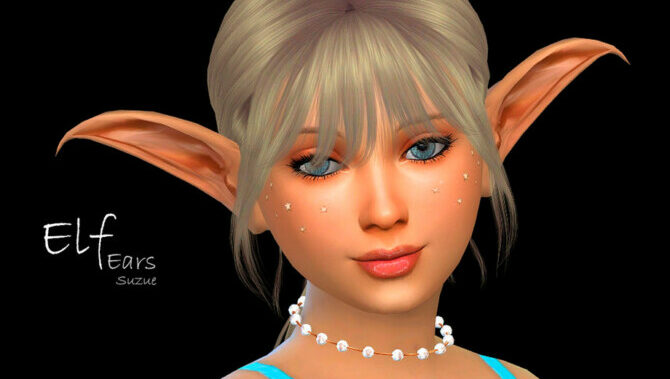 Arcane Illusions Elf Ears Child Set By Suzue At Tsr Lana Cc Finds