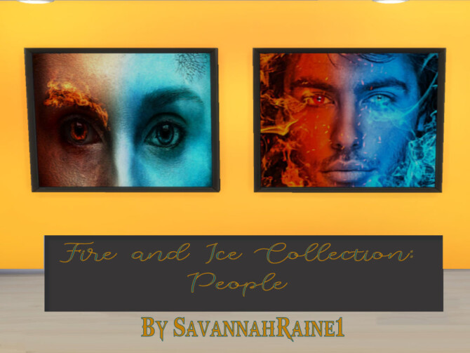 Fire and Ice Collection People by SavannahRaine at Mod The Sims 4
