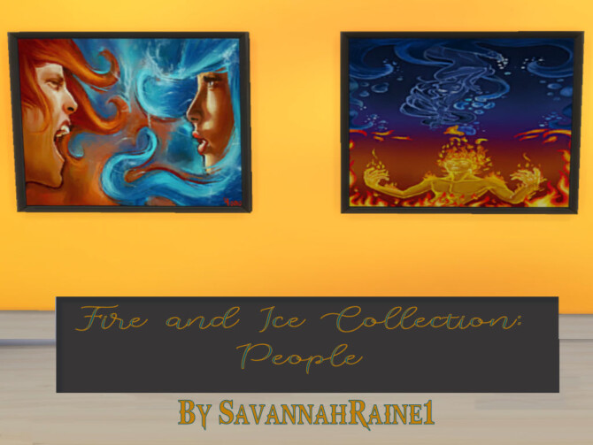 Fire and Ice Collection People by SavannahRaine at Mod The Sims 4