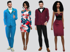 Formal Tuxedo Suit by McLayneSims at TSR - Lana CC Finds