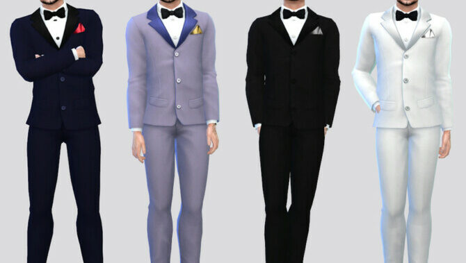 Theodore Business Suit by McLayneSims at TSR - Lana CC Finds