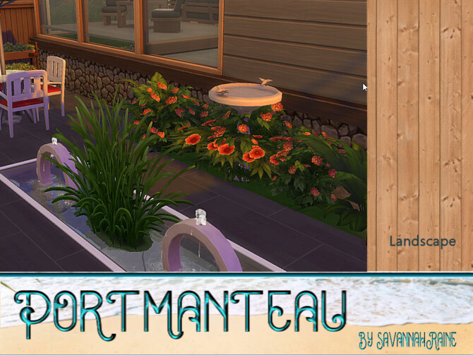 Portmanteau by by SavannahRaine at Mod The Sims 4
