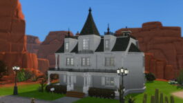 Modern Farmhouse for 2 sims by Archie at Mod The Sims 4 - Lana CC Finds