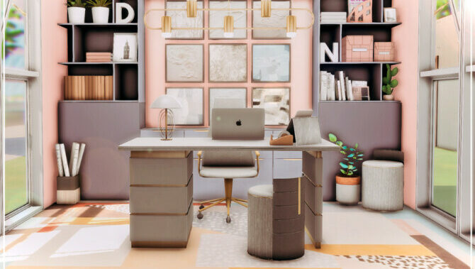 13p’s Office Nook Recolours at DK SIMS - Lana CC Finds