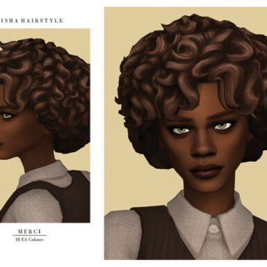 Ari Hairstyle by DarkNighTt at TSR - Lana CC Finds
