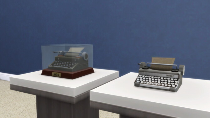 Buyable Antique Typewriter Without Case by xordevoreaux at Mod The Sims 4

