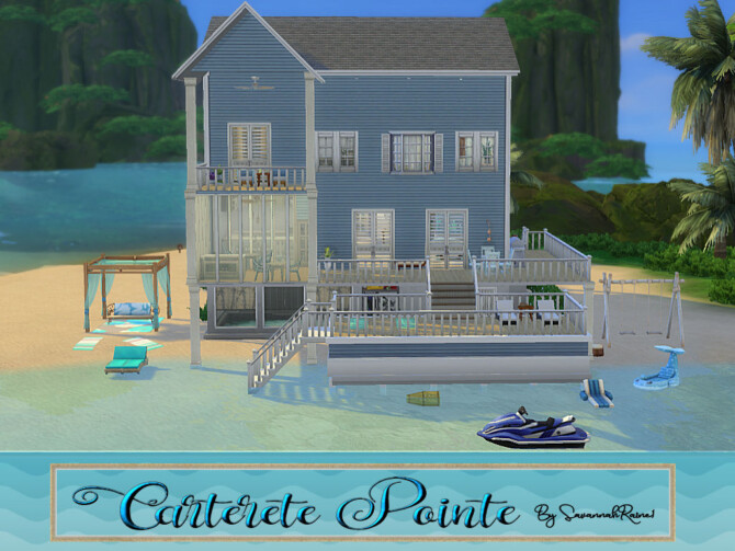 Carteret Pointe Cottage by SavannahRaine at Mod The Sims 4
