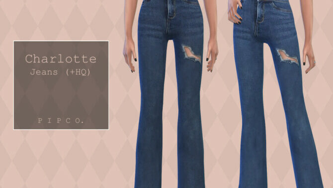 Clothes SET-130 (JEANS) BD475 by busra-tr at TSR - Lana CC Finds