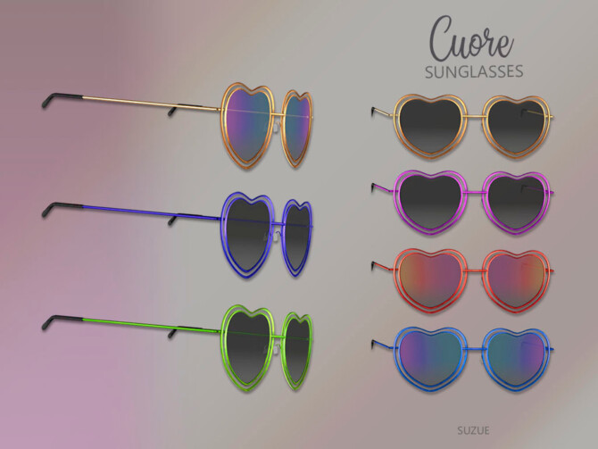 Cuore Sunglasses by Suzue at TSR
