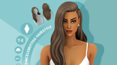 Vampiress Hairstyle by simcelebrity00 at TSR - Lana CC Finds