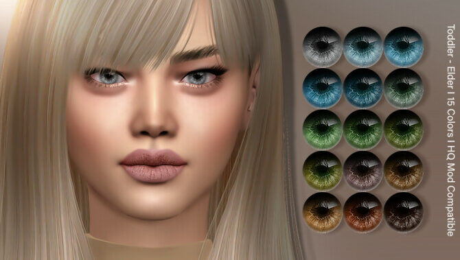 Darkness Demon Eyes by MSQSIMS at TSR - Lana CC Finds