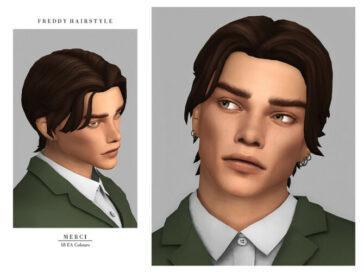 Freddy Hairstyle by Merci at TSR - Lana CC Finds