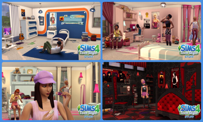 Teen Style Stuff by simsi45 at Mod The Sims 4

