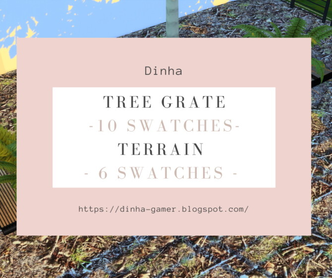 Tree Grate & 6 Terrain Paint at Dinha Gamer
