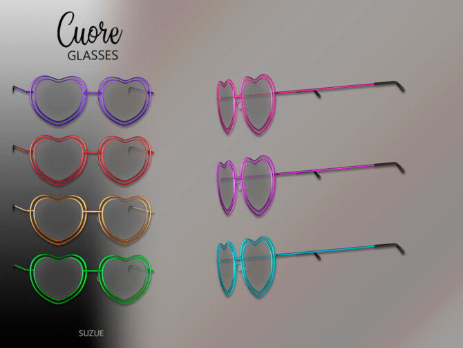 Cuore Glasses Child by Suzue at TSR
