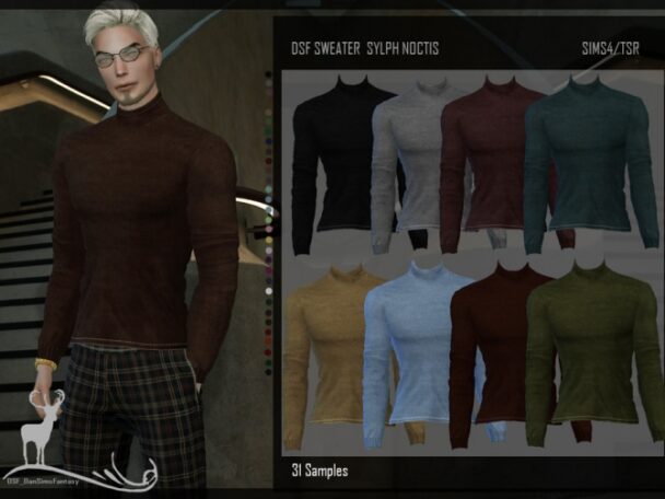 DSF SWEATER SYLPH NOCTIS by DanSimsFantasy at TSR - Lana CC Finds