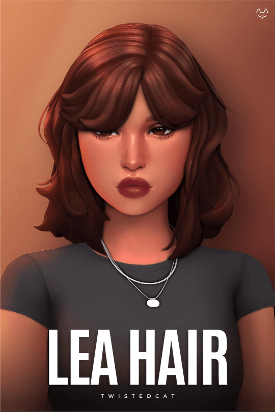 Lea Hair by twisted-cat - Lana CC Finds