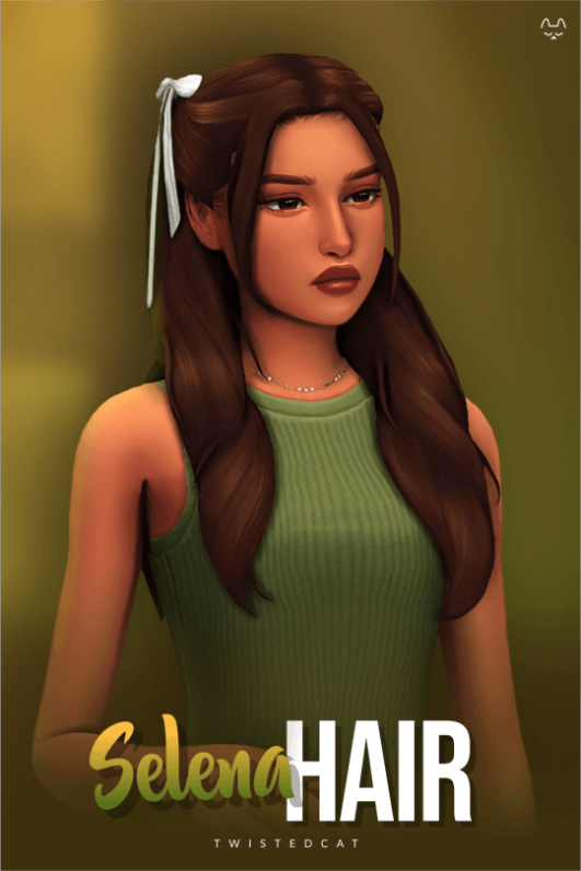 Selena Hair by twisted-cat - Lana CC Finds