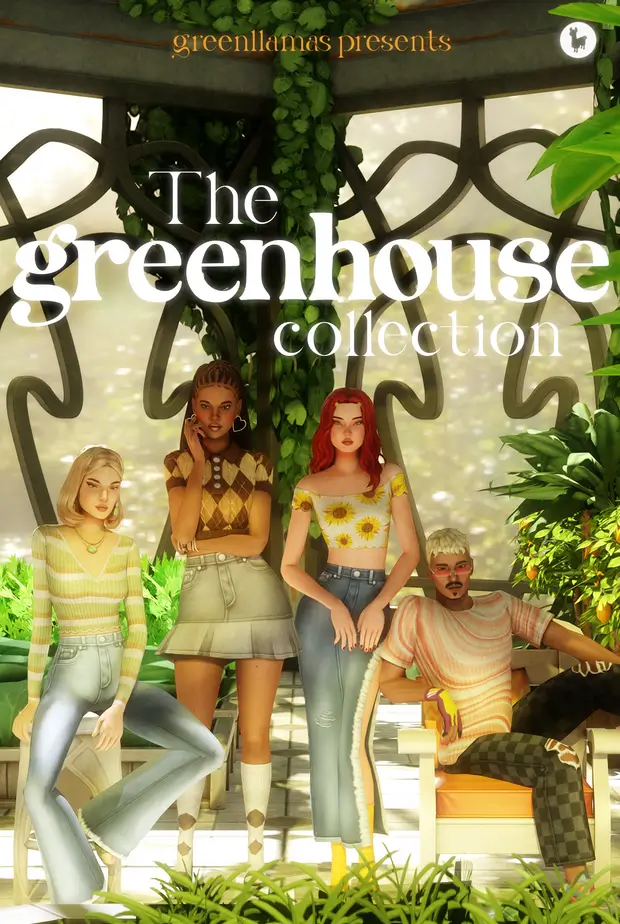 The Greenhouse Collection Greenllamas By Greenllamas Lana Cc Finds